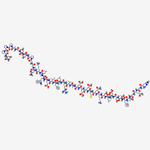 2-D Chemical Structure of Exanetide.